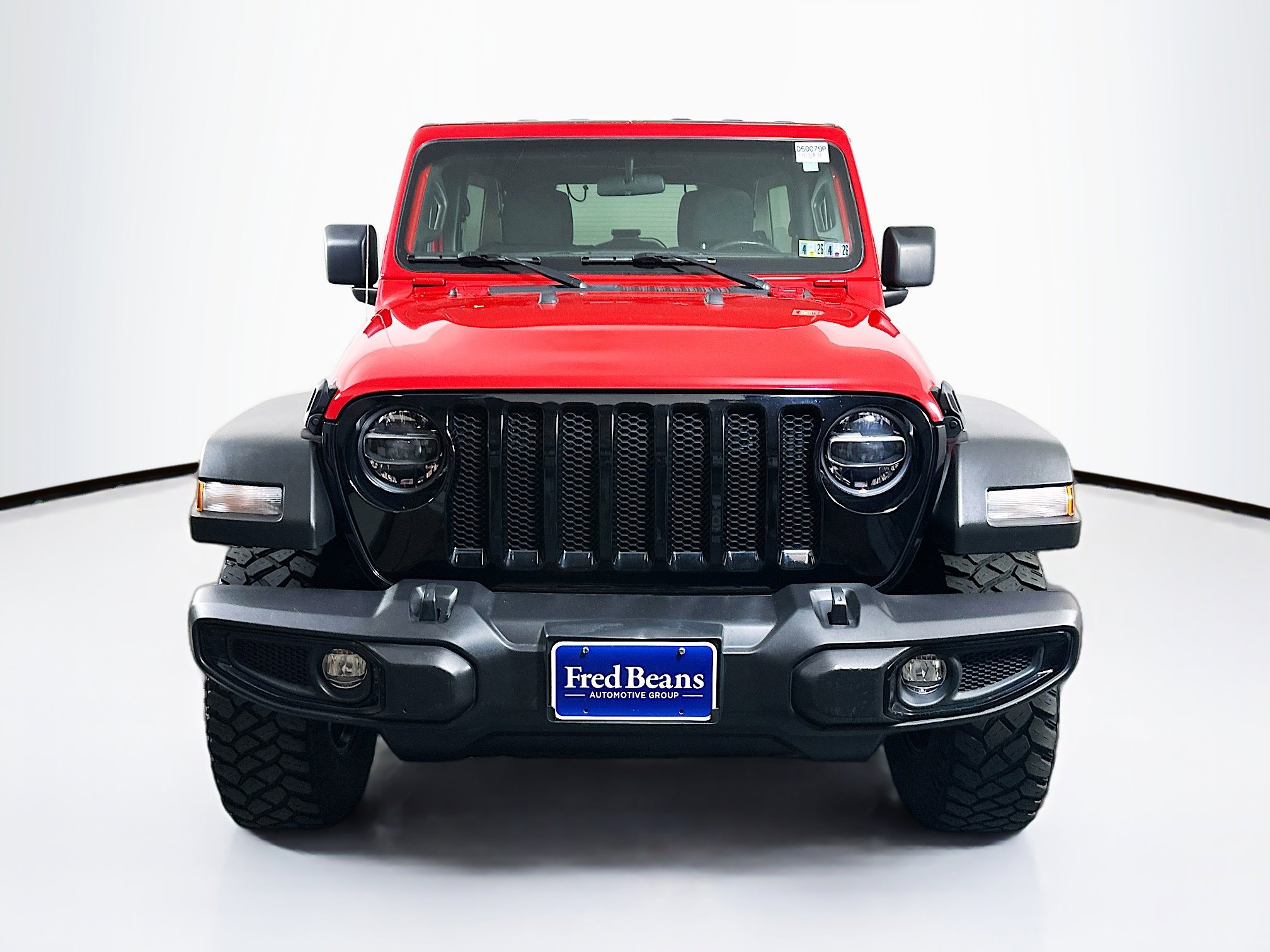 Certified 2021 Jeep Wrangler Unlimited Willys with VIN 1C4HJXDN8MW617373 for sale in Doylestown, PA