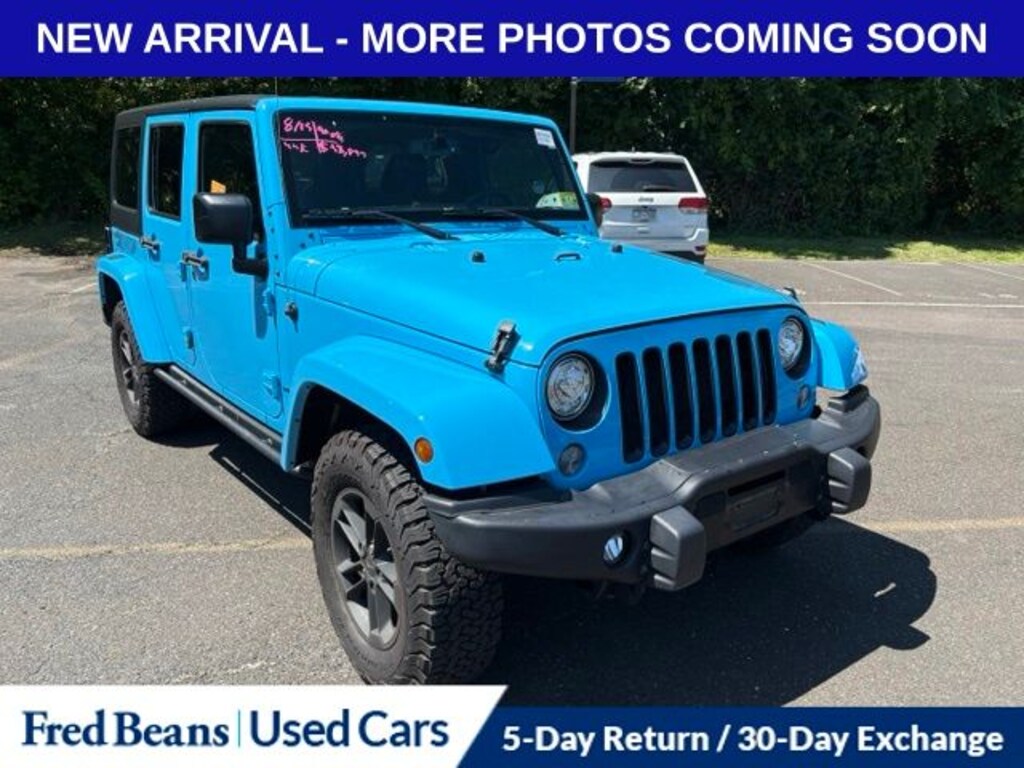 Used 2017 Jeep Wrangler JK Unlimited Unlimited Sahara SUV