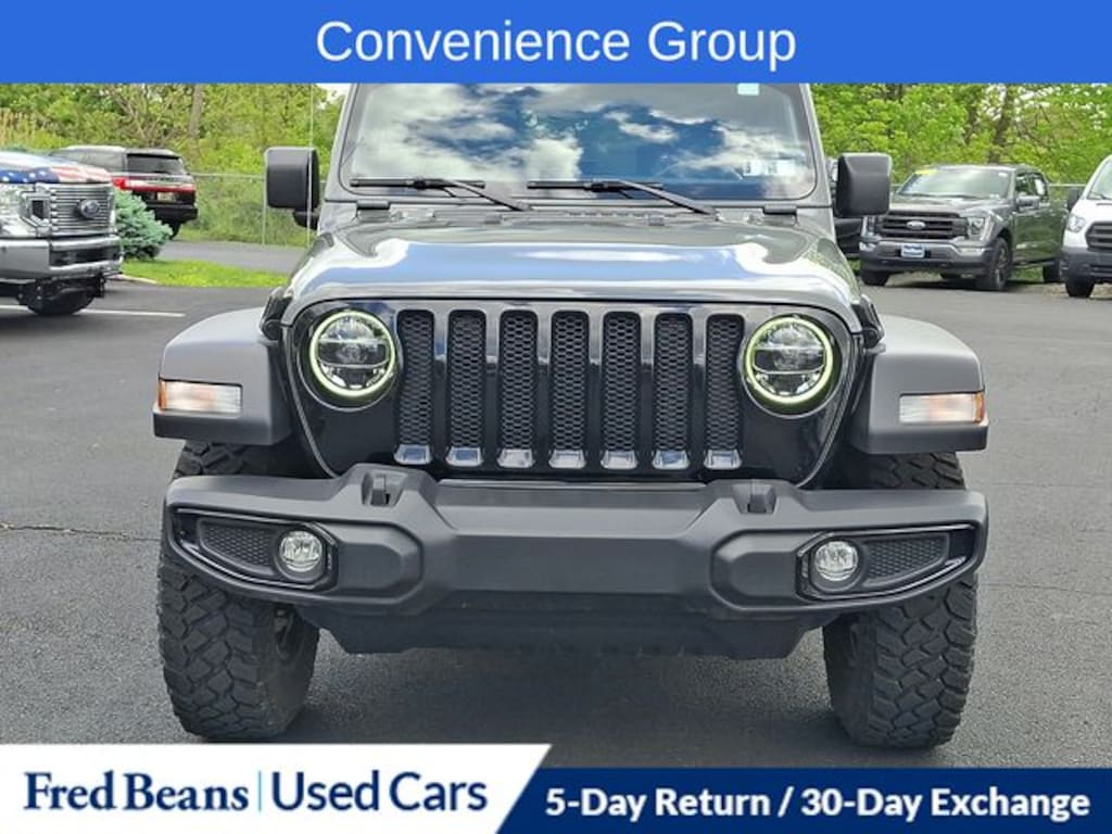 Used 2022 Jeep Wrangler Unlimited Willys SUV