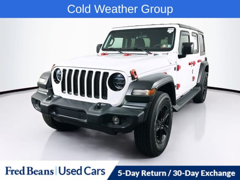 Certified 2022 Jeep Wrangler Unlimited Sport Altitude SUV