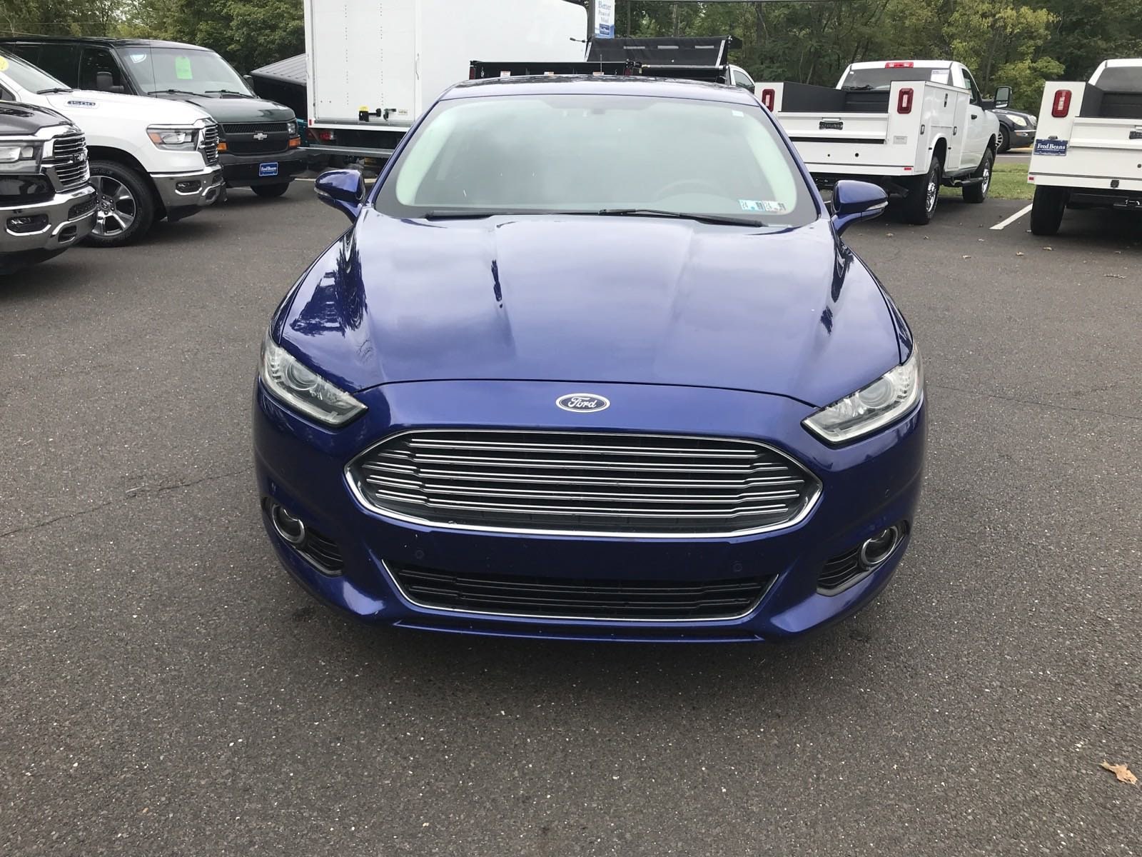 Used 2014 Ford Fusion Titanium with VIN 3FA6P0K91ER197811 for sale in Doylestown, PA