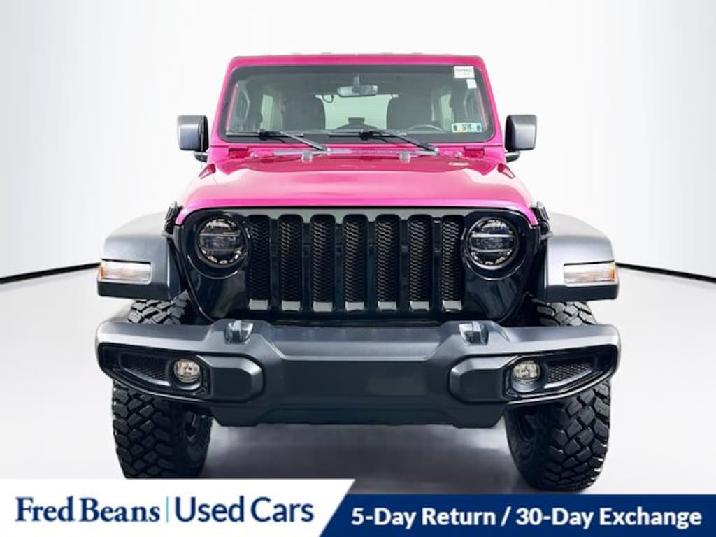 Used 2021 Jeep Wrangler Unlimited Willys SUV