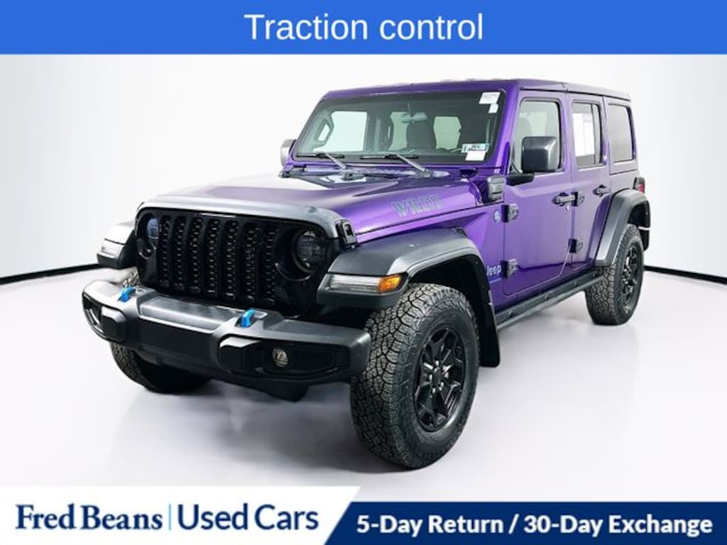 Used 2023 Jeep Wrangler Willys 4xe SUV