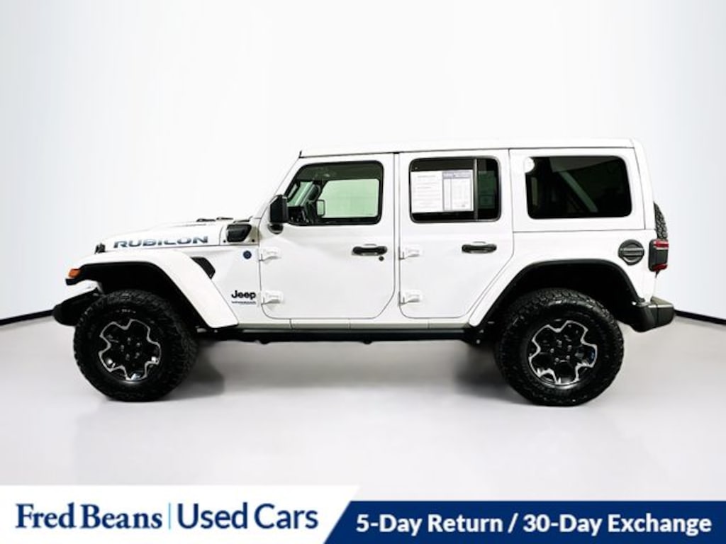 Used 2022 Jeep Wrangler Unlimited Rubicon 4xe SUV