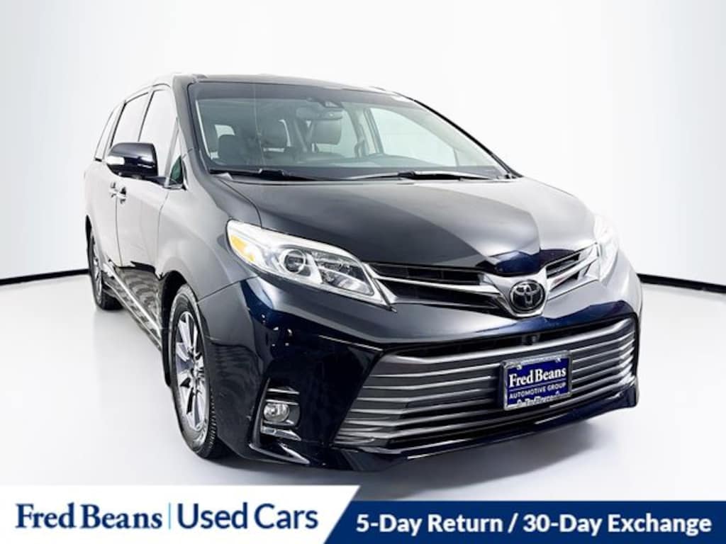 Certified 2019 Toyota Sienna Limited Premium Van