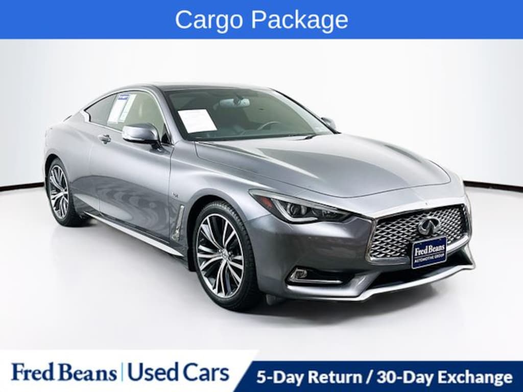 Used 2018 INFINITI Q60 3.0t Luxe Coupe