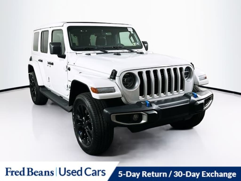 Used 2022 Jeep Wrangler Unlimited Sahara 4xe SUV