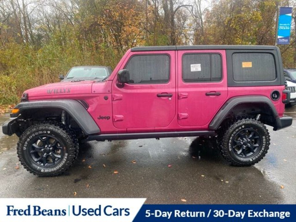 Certified 2021 Jeep Wrangler Unlimited Willys SUV