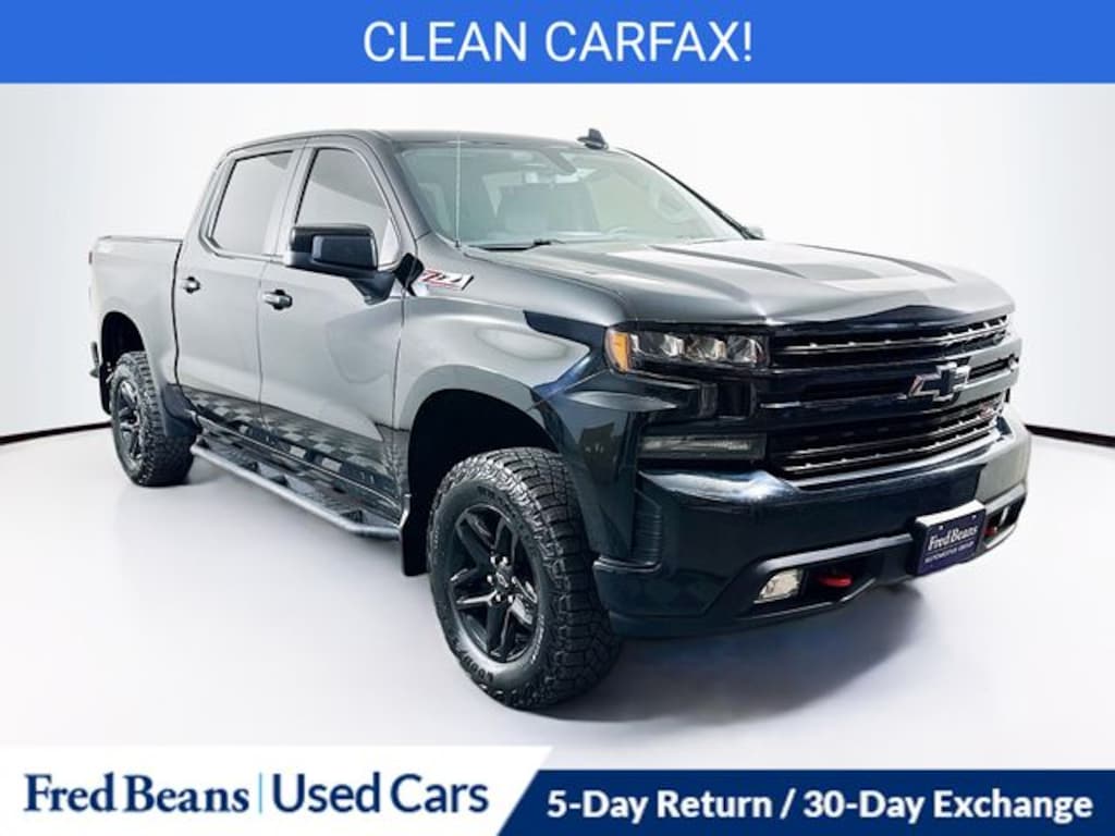 Used 2021 Chevrolet Silverado 1500 LT Trail Boss Truck Crew Cab