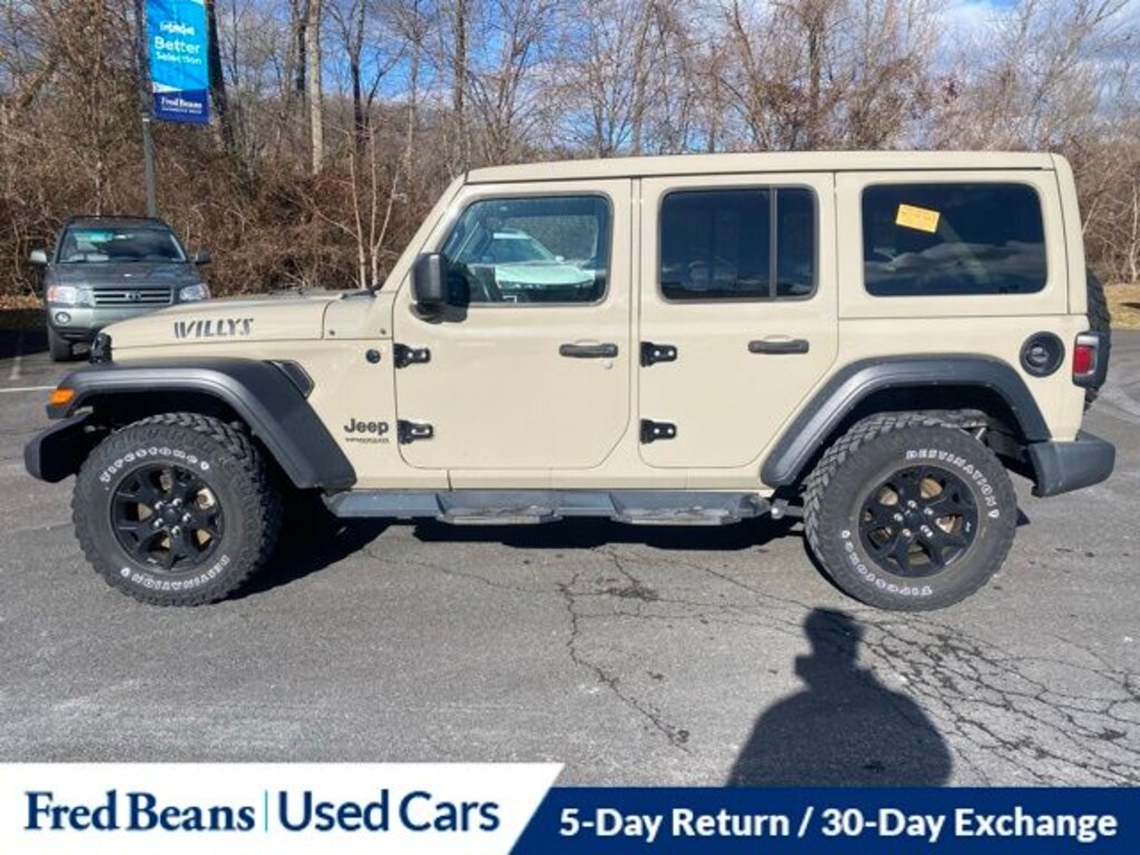 Used 2022 Jeep Wrangler Unlimited Willys SUV