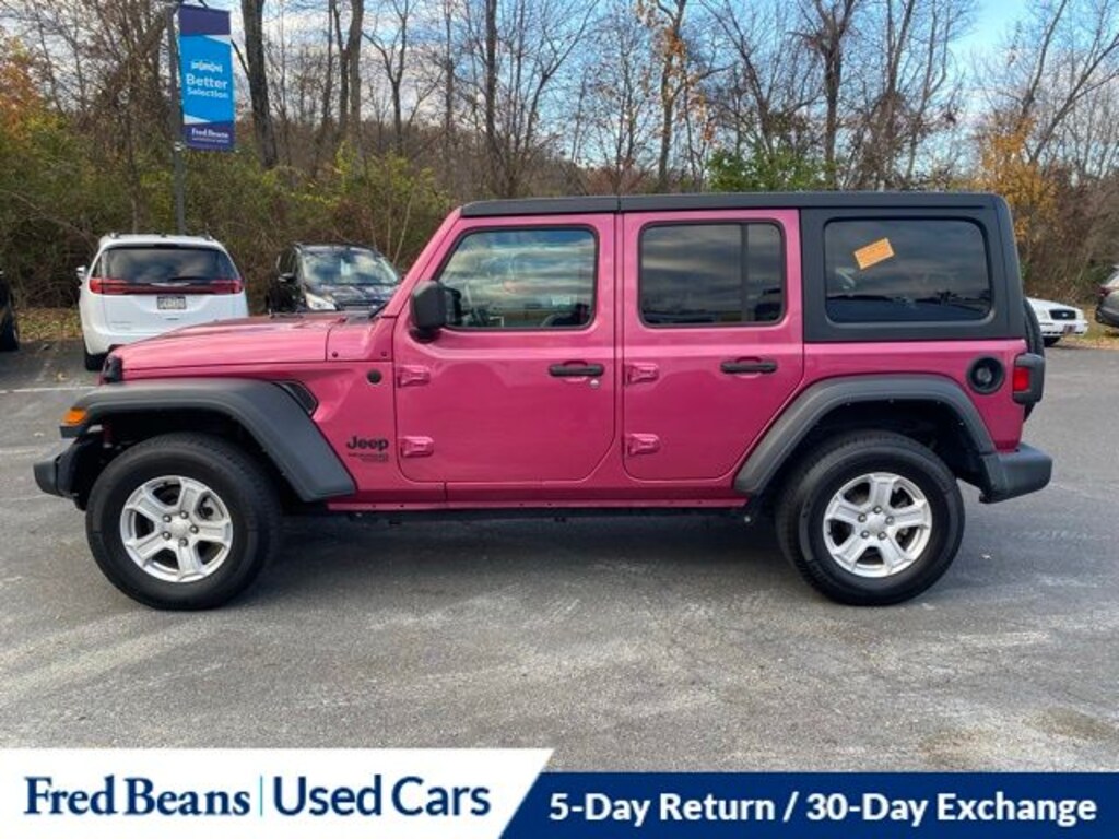 Certified 2021 Jeep Wrangler Unlimited Sport S SUV