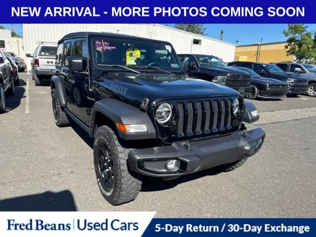 Used 2021 Jeep Wrangler Unlimited Willys SUV