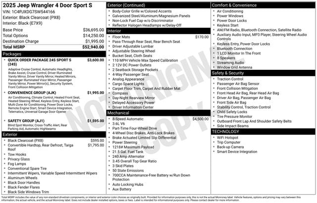 2025 Jeep Wrangler 4-Door Sport S - Photo 9