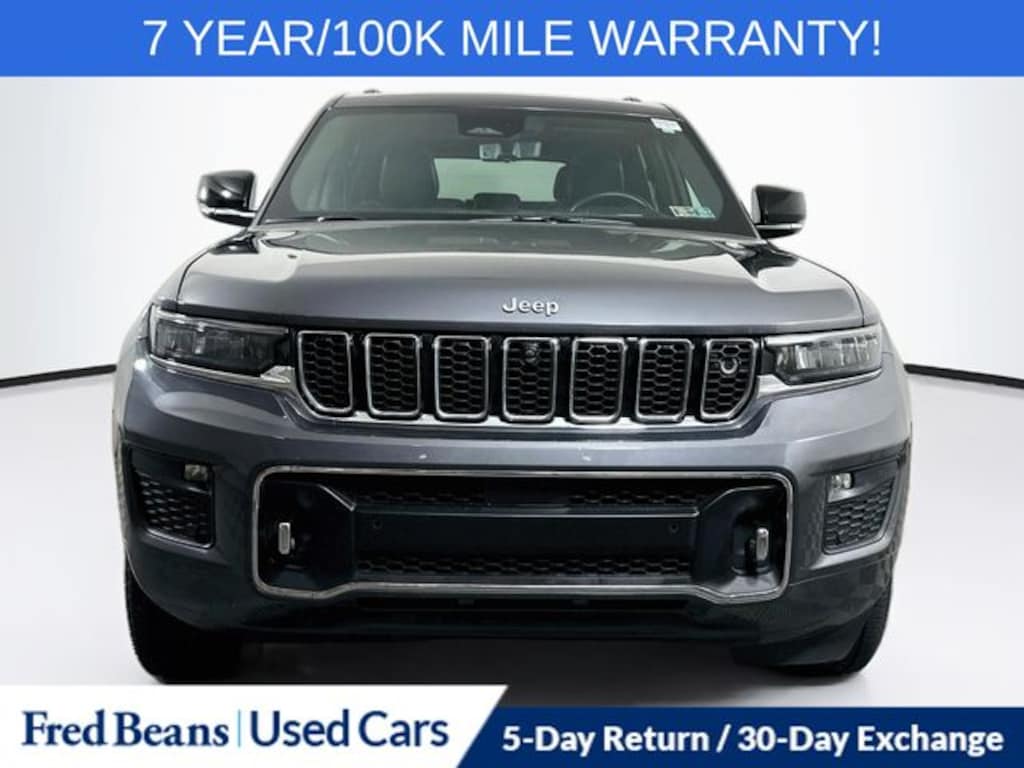 Certified 2022 Jeep Grand Cherokee Overland SUV