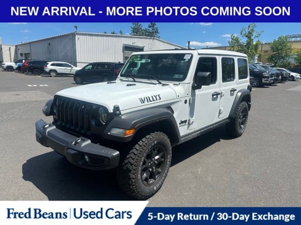 Used 2022 Jeep Wrangler Unlimited Willys SUV