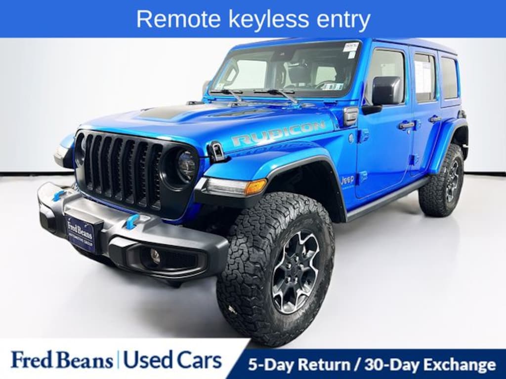 Used 2023 Jeep Wrangler Rubicon 4xe SUV