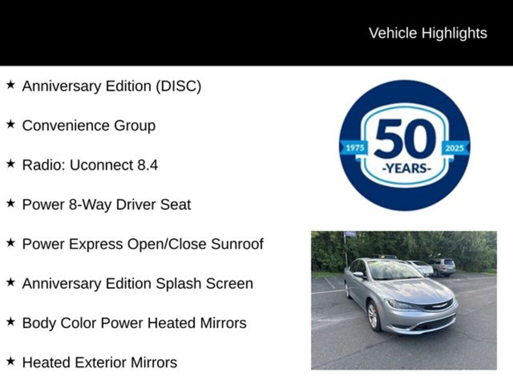 Used 2016 Chrysler 200 Limited Sedan