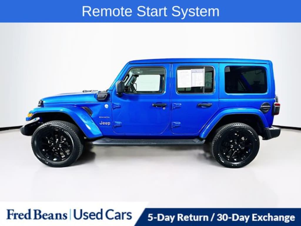 Used 2023 Jeep Wrangler 4xe Sahara 4xe SUV