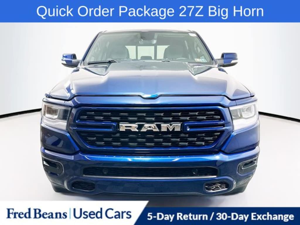 Certified 2022 Ram 1500 Big Horn/Lone Star Truck Crew Cab