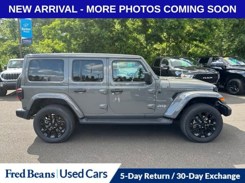 Used 2023 Jeep Wrangler 4xe Sahara 4xe SUV