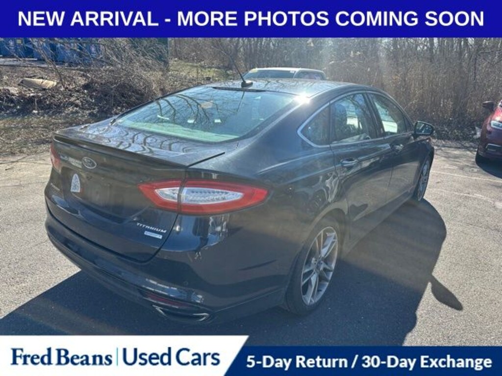 Used 2015 Ford Fusion Titanium Sedan