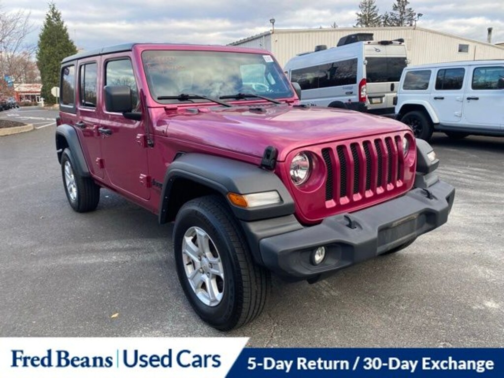 Certified 2021 Jeep Wrangler Unlimited Sport S SUV