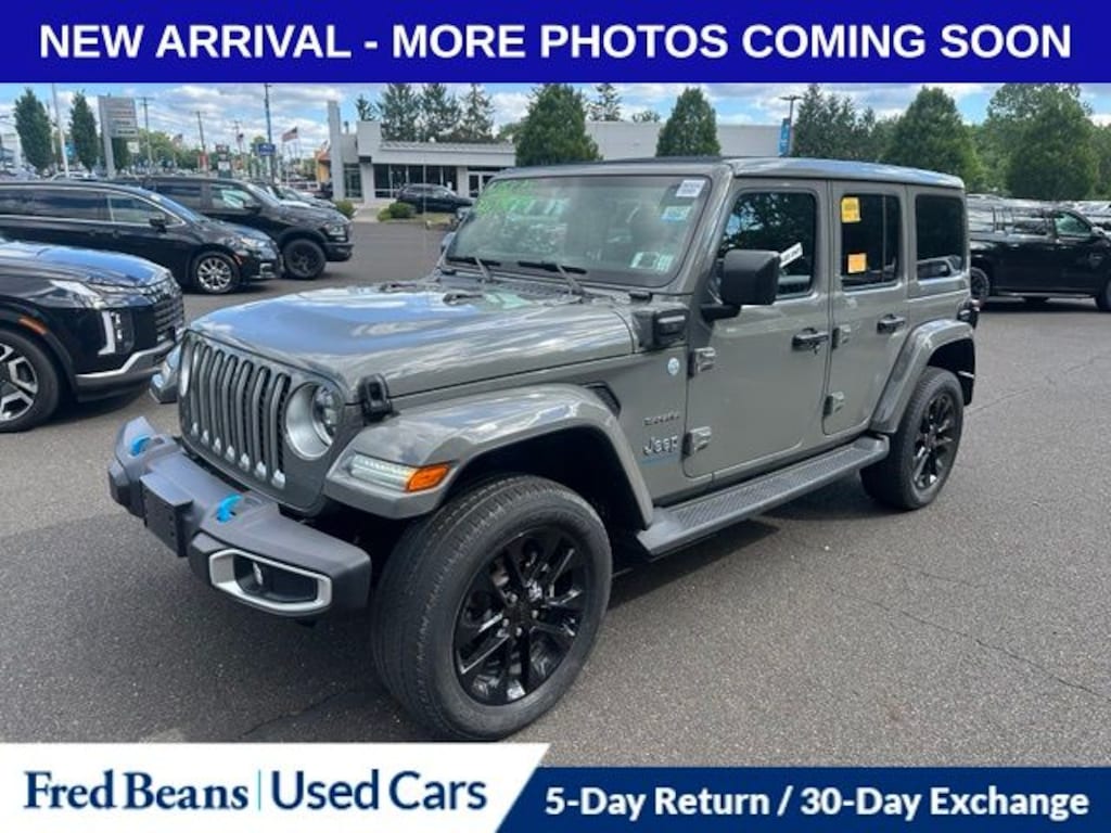 Used 2023 Jeep Wrangler 4xe Sahara 4xe SUV