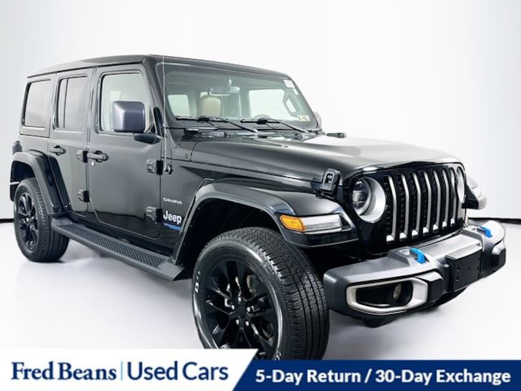Used 2022 Jeep Wrangler Unlimited Sahara 4xe SUV