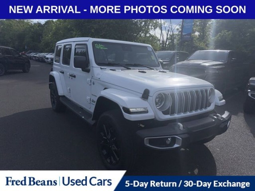 Used 2024 Jeep Wrangler 4xe Sahara 4xe SUV