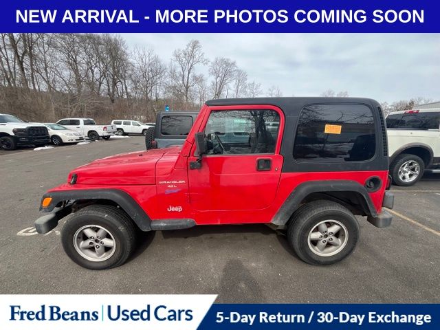 Used 1998 Jeep Wrangler SPORT with VIN 1J4FY19S2WP768571 for sale in Doylestown, PA
