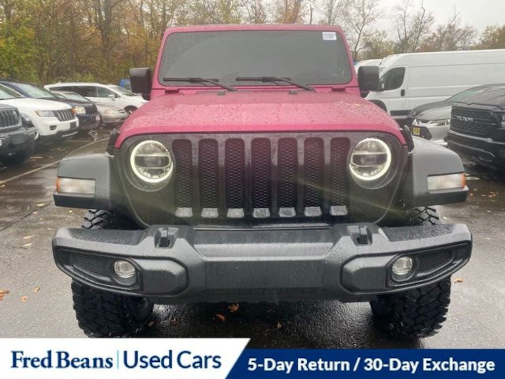 Certified 2021 Jeep Wrangler Unlimited Willys SUV