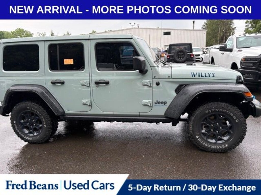 Used 2023 Jeep Wrangler 4xe Willys 4xe SUV