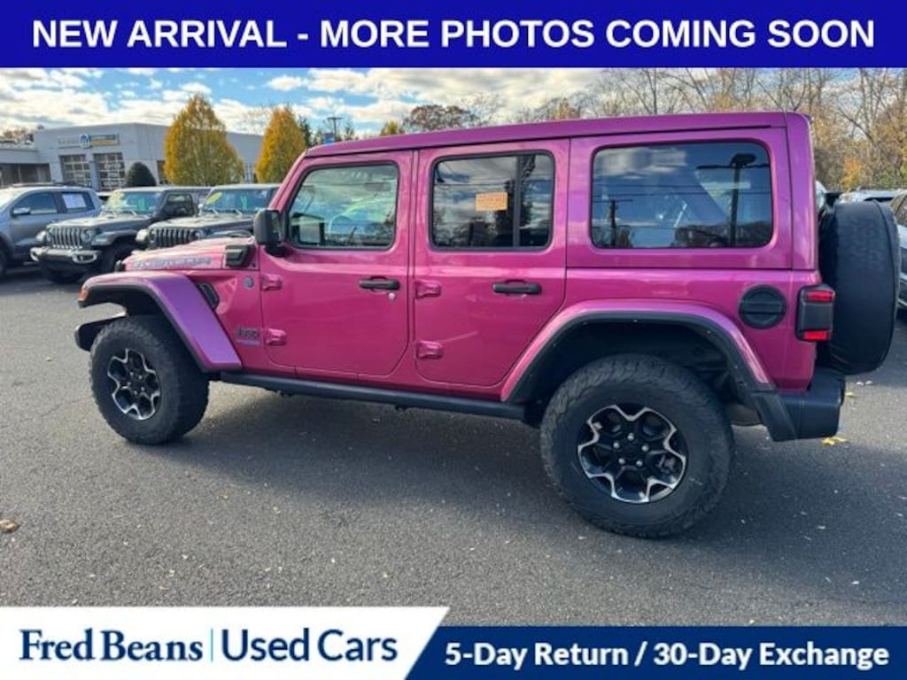 Used 2022 Jeep Wrangler Unlimited Rubicon 4xe SUV