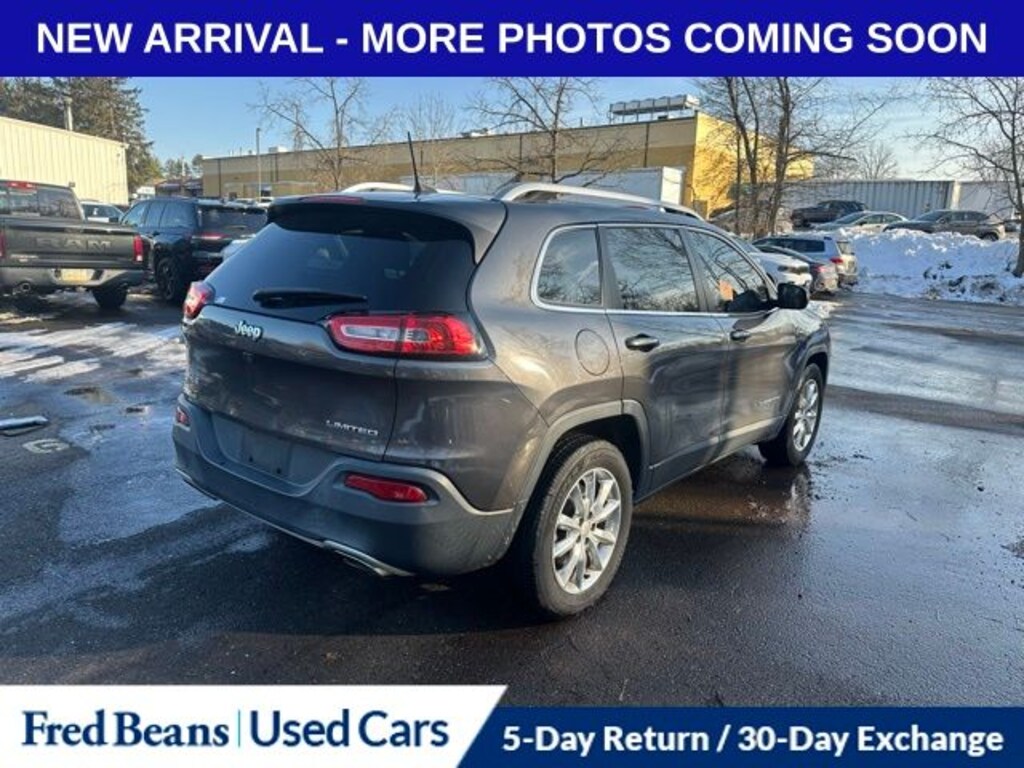 Used 2017 Jeep Cherokee Limited SUV