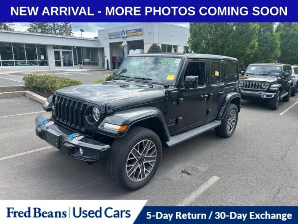 Used 2021 Jeep Wrangler 4xe Unlimited Sahara High Altitude 4xe SUV