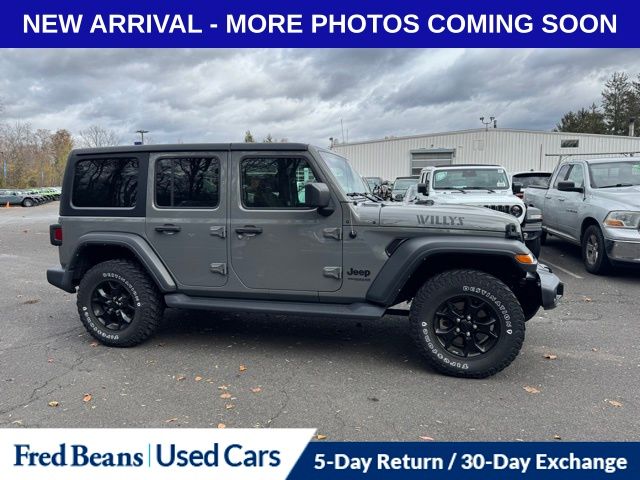 2021 Jeep Wrangler Unlimited Willys photo 2