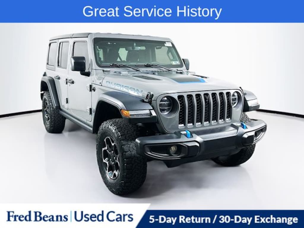 Used 2022 Jeep Wrangler Unlimited Rubicon 4xe SUV
