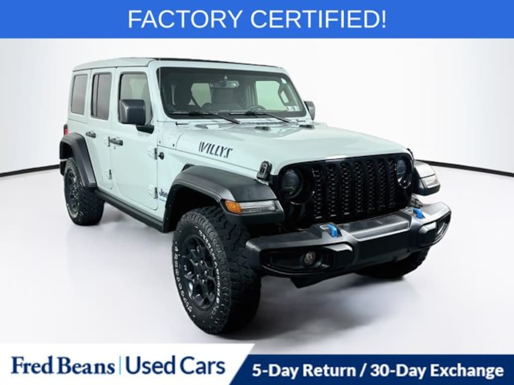 Used 2023 Jeep Wrangler 4xe Willys 4xe SUV