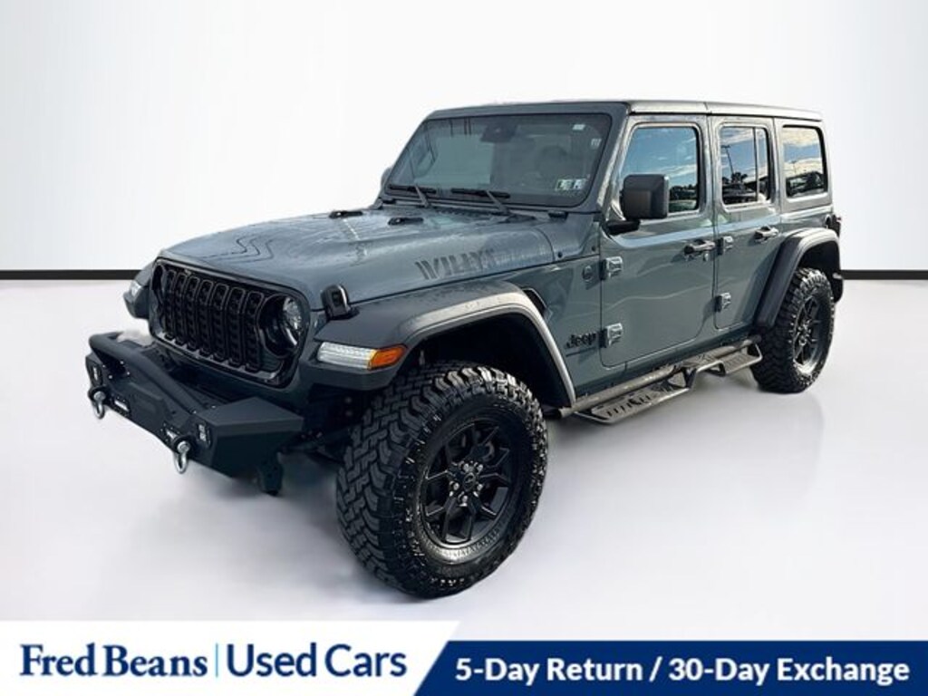 Used 2024 Jeep Wrangler Willys SUV