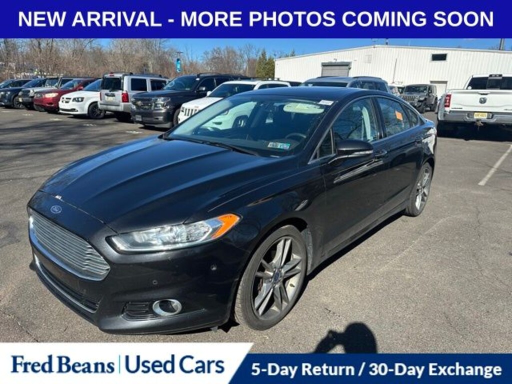 Used 2015 Ford Fusion Titanium Sedan