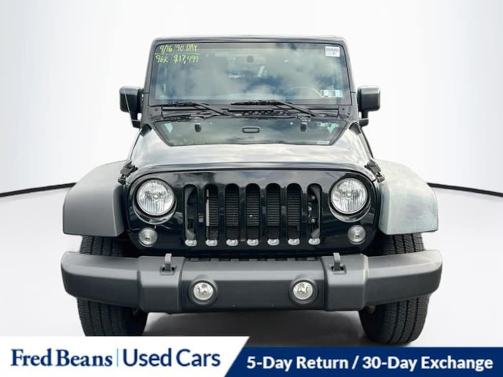 Used 2017 Jeep Wrangler JK Sport SUV