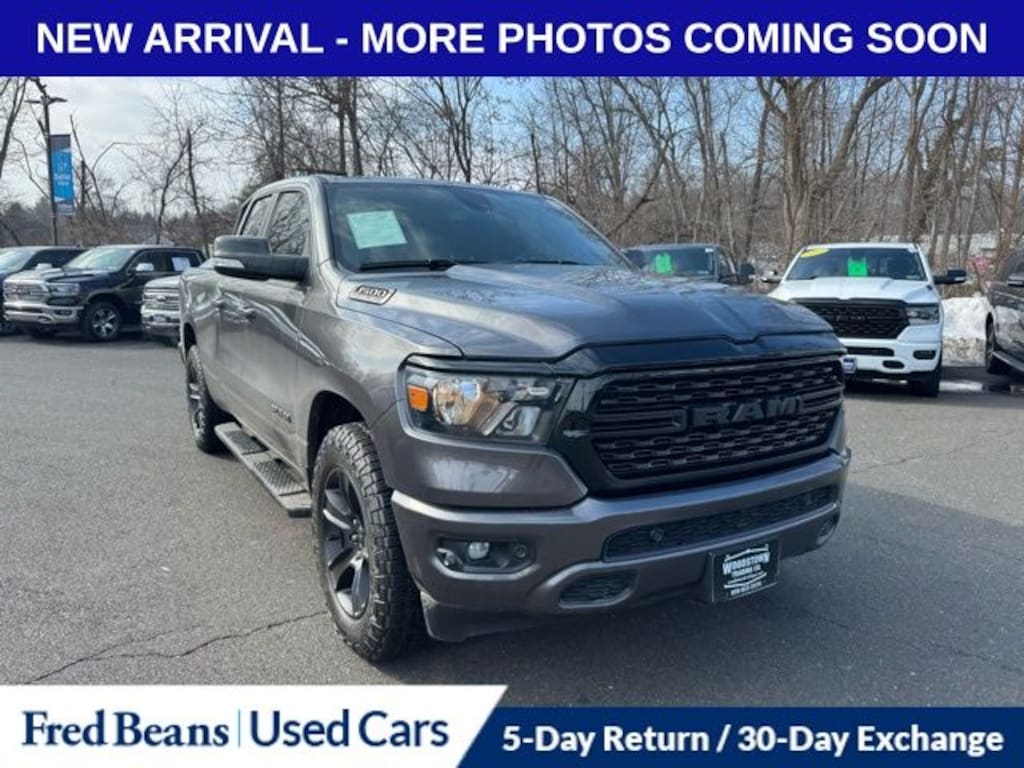 Certified 2022 Ram 1500 Big Horn/Lone Star Truck Quad Cab
