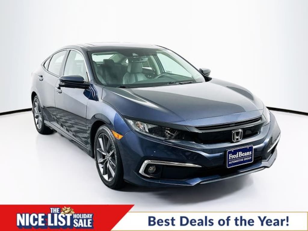 Used 2020 Honda Civic EX-L Sedan