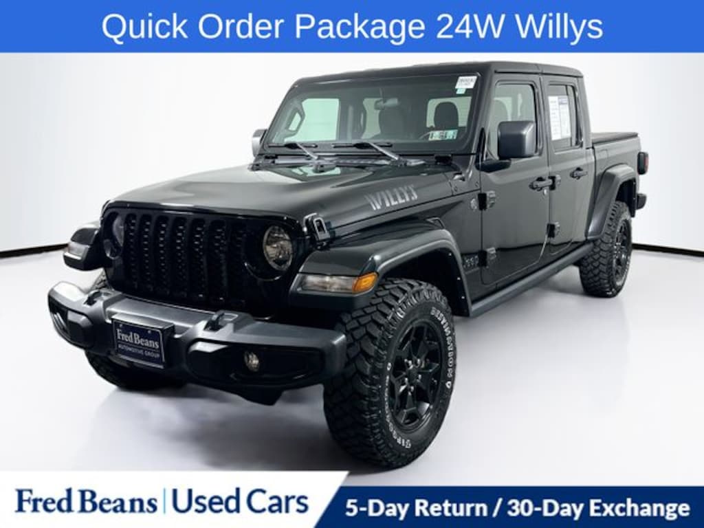 Used 2022 Jeep Gladiator Willys Truck Crew Cab