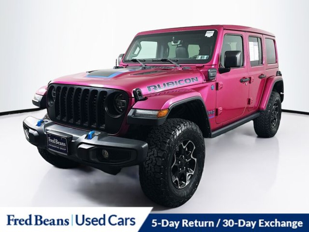 Used 2022 Jeep Wrangler Unlimited Rubicon 4xe SUV