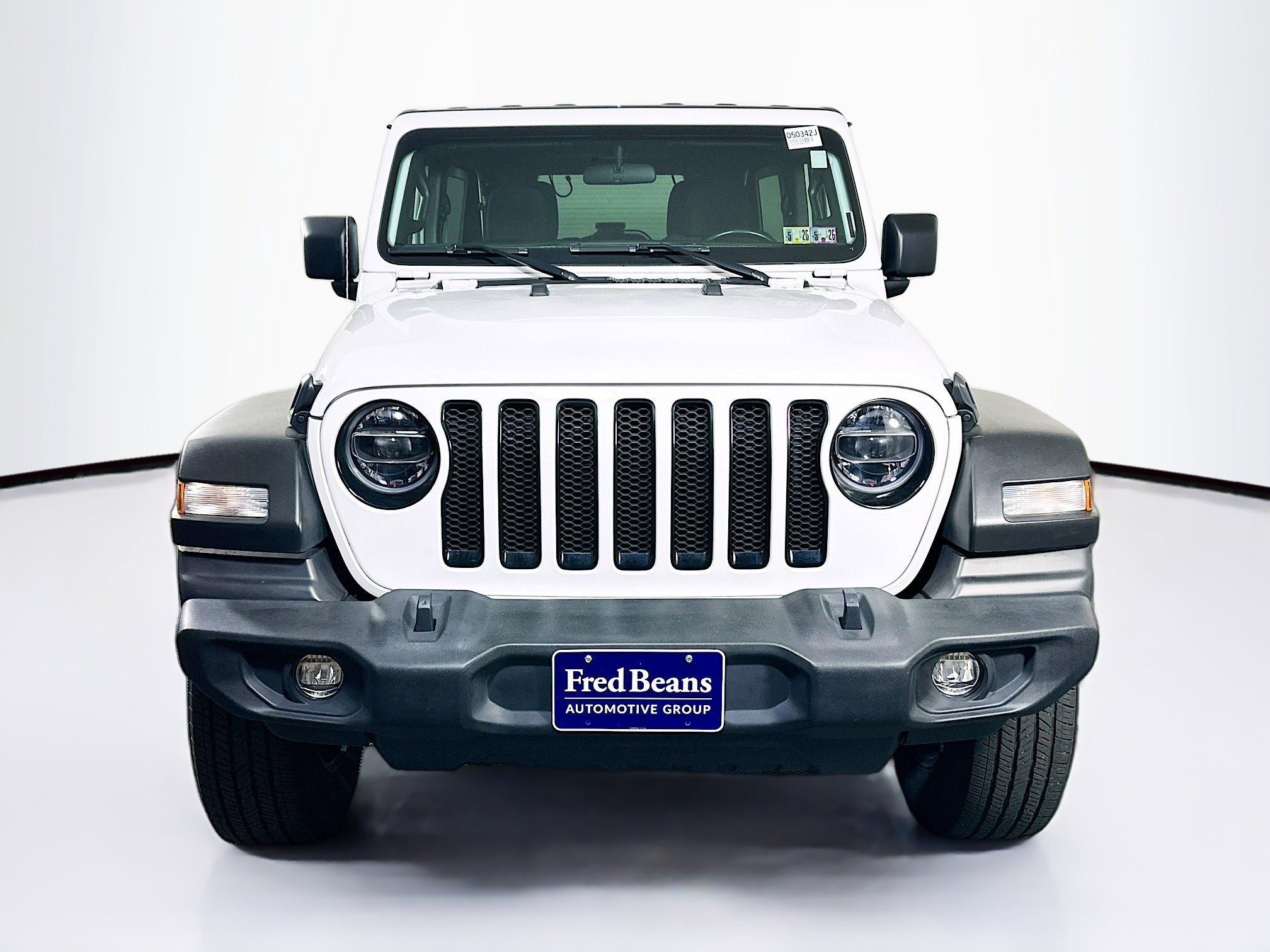 Certified 2022 Jeep Wrangler Unlimited Altitude with VIN 1C4HJXDN2NW184831 for sale in Doylestown, PA