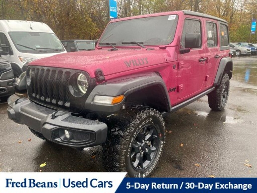 Certified 2021 Jeep Wrangler Unlimited Willys SUV