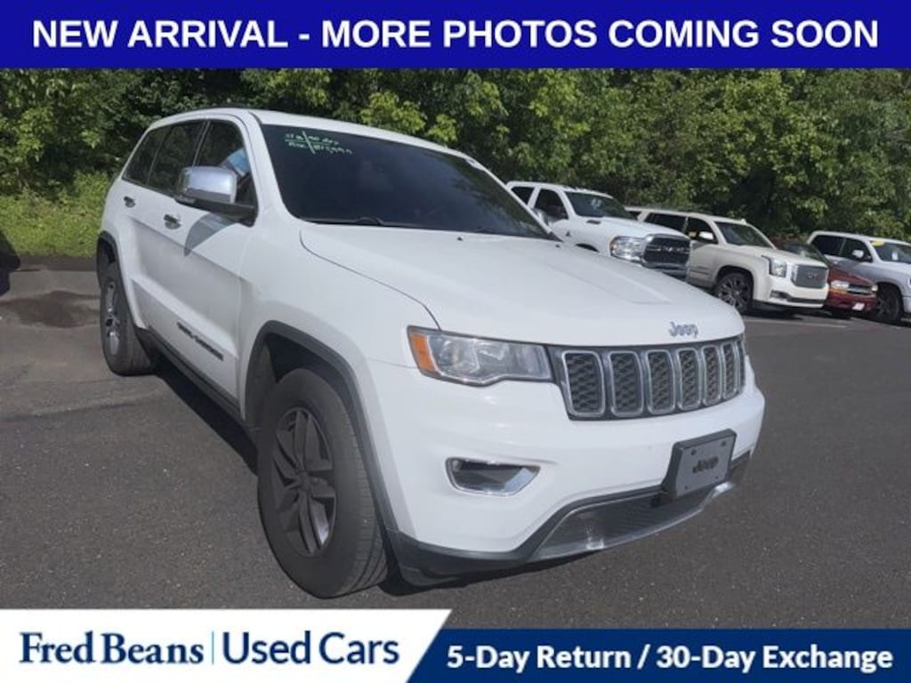 Used 2017 Jeep Grand Cherokee Limited SUV