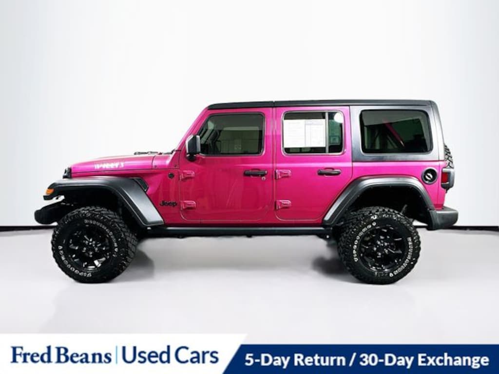 Used 2021 Jeep Wrangler Unlimited Willys SUV