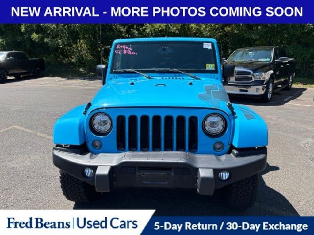 Used 2017 Jeep Wrangler JK Unlimited Unlimited Sahara SUV